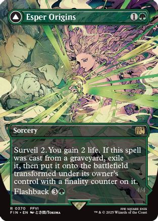 Esper Origins (Borderless) (FIN-370) - FINAL FANTASY Foil