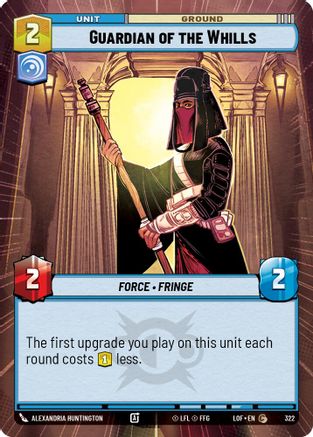 Guardian of the Whills (Hyperspace) (322) - Legends of the Force