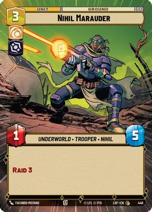 Nihil Marauder (Hyperspace) (446) - Legends of the Force