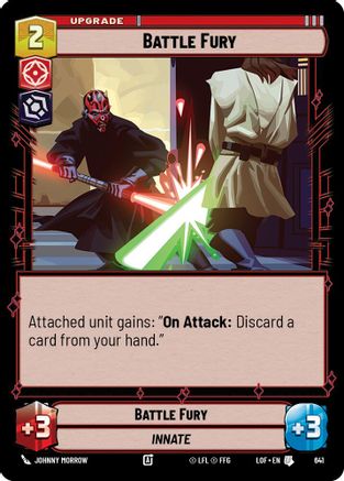 Battle Fury (Foil) (641) - Legends of the Force Foil