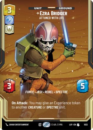 Ezra Bridger - Attuned With Life (Prestige) (1032) - Legends of the Force