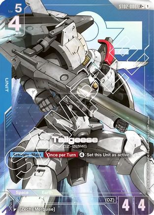 Tallgeese (LR+) (ST02-006) - Starter Deck 02 Wings of Advance Holofoil