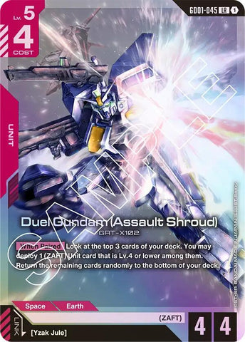 Duel Gundam (Assault Shroud) / Legend Rare / GD01