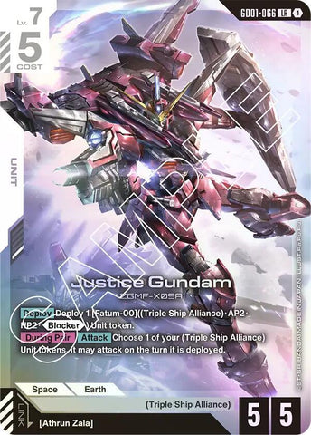 Justice Gundam / Legend Rare / GD01