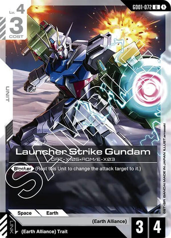 Launcher Strike Gundam / Uncommon / GD01