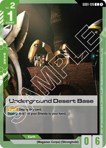 Underground Desert Base / Common / GD01