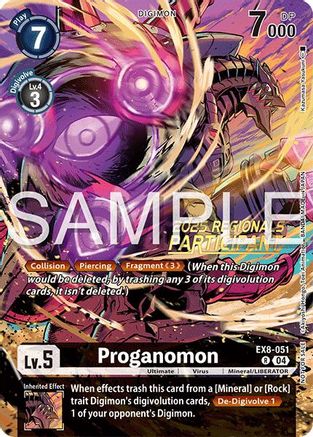 Proganomon (Regionals 25-26 Season 2 Participant) (EX8-051) - Chain of Liberation