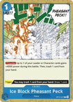 Ice Block Pheasant Peck / Common / OP12