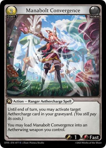 Manabolt Convergence / Rare / DTR