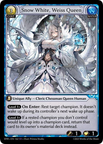 Snow White, Weiss Queen / Super Rare / DTR