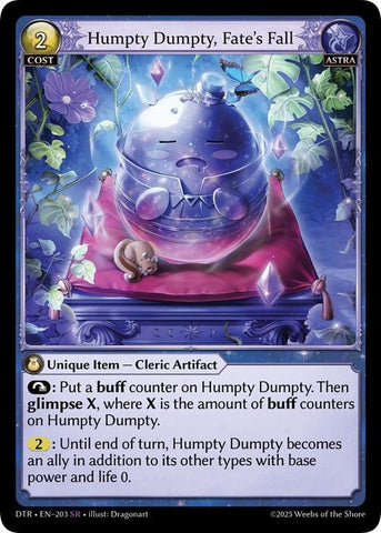 Humpty Dumpty, Fate's Fall / Super Rare / DTR