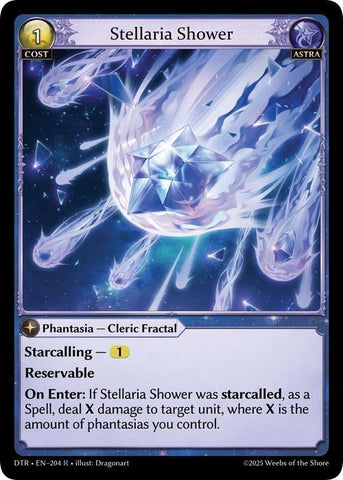 Stellaria Shower / Rare / DTR