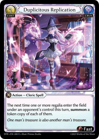 Duplicitous Replication / Rare / DTR
