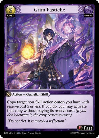 Grim Pastiche / Rare / DTR
