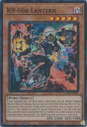 K9-66b Lantern (JUSH-EN033) - Justice Hunters 1st Edition