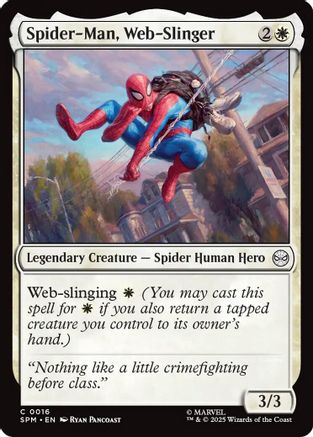 Spider-Man, Web-Slinger (SPM-016) - Marvel's Spider-Man Foil