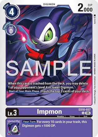 Impmon (EX10-037) - Sinister Order