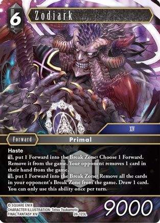 Zodiark (26-123L) - Gunslinger in the Abyss Foil