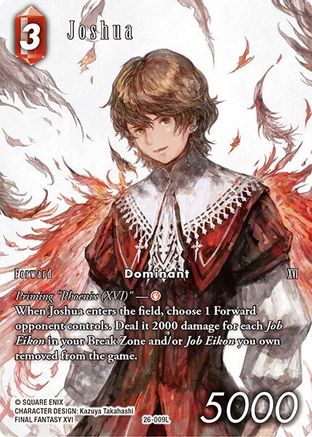 Joshua (Full Art) (26-009L) - Gunslinger in the Abyss