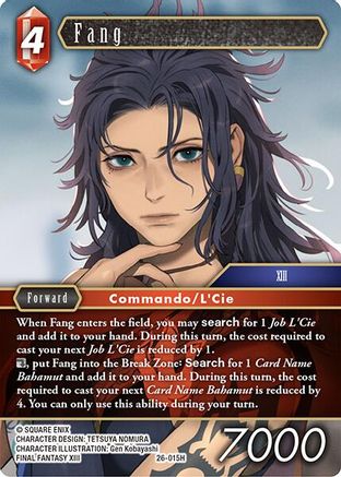 Fang (26-015H) - Gunslinger in the Abyss Foil