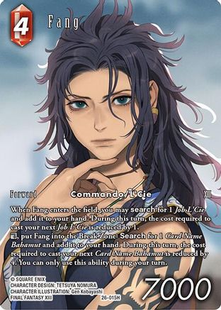 Fang (Full Art) (26-015H) - Gunslinger in the Abyss Foil