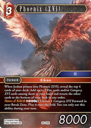 Phoenix (XVI) (26-018H) - Gunslinger in the Abyss Foil