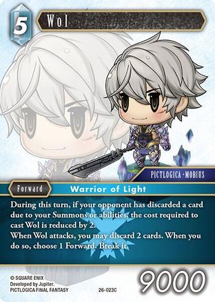 Wol (26-023C) - Gunslinger in the Abyss Foil