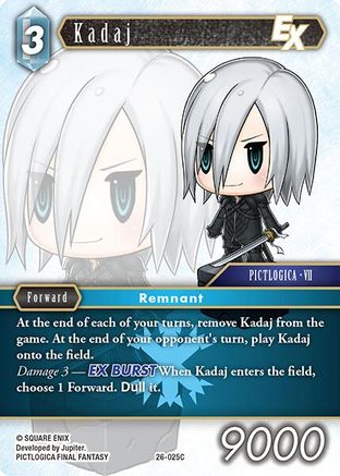 Kadaj EX (26-025C) - Gunslinger in the Abyss