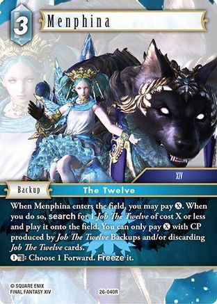 Menphina (26-040R) - Gunslinger in the Abyss Foil