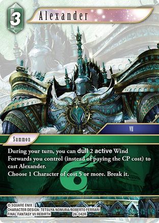 Alexander (26-042R) - Gunslinger in the Abyss Foil