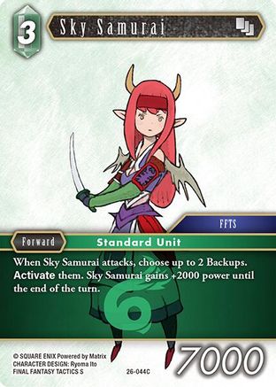 Sky Samurai (26-044C) - Gunslinger in the Abyss