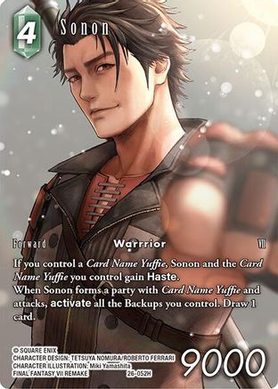 Sonon (Full Art) (26-052H) - Gunslinger in the Abyss
