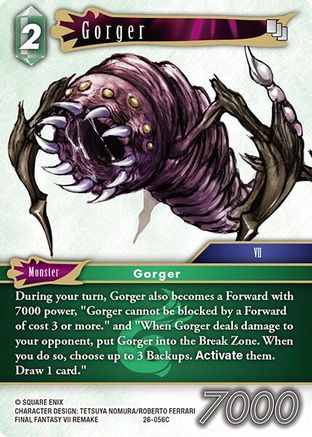 Gorger (26-056C) - Gunslinger in the Abyss Foil