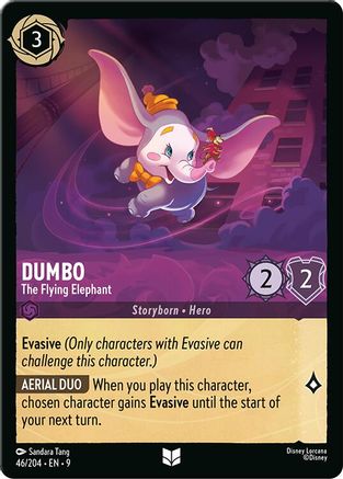 Dumbo - The Flying Elephant (46/204) - Fabled Cold Foil