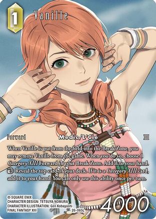 Vanille (Full Art) (26-065L) - Gunslinger in the Abyss