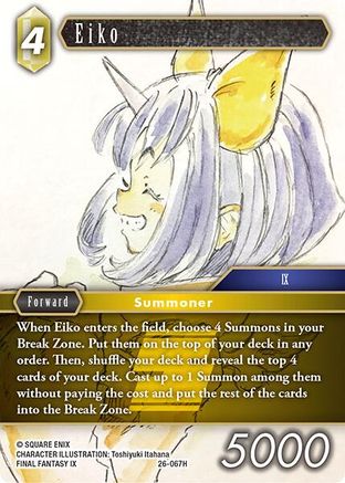 Eiko (26-067H) - Gunslinger in the Abyss Foil