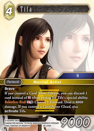 Tifa (26-076H) - Gunslinger in the Abyss Foil