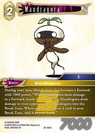 Mandragora (26-080C) - Gunslinger in the Abyss Foil