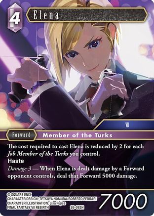 Elena (26-083H) - Gunslinger in the Abyss Foil