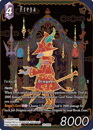 Freya (Full Art) (26-095R) - Gunslinger in the Abyss Foil