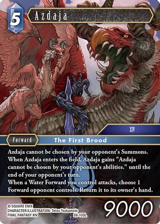 Azdaja (26-103L) - Gunslinger in the Abyss Foil