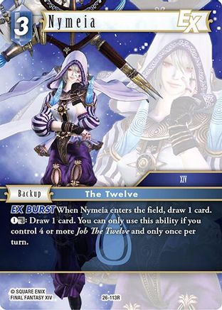Nymeia EX (26-113R) - Gunslinger in the Abyss Foil