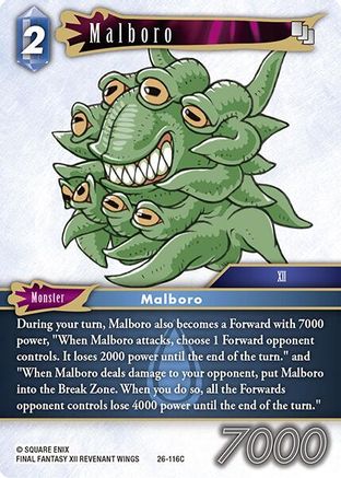 Malboro (26-116C) - Gunslinger in the Abyss Foil