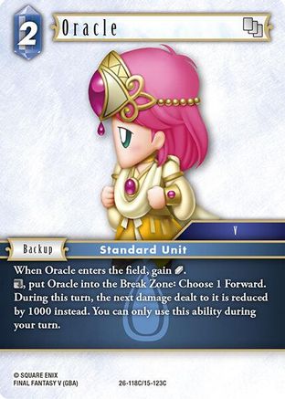 Oracle (26-118C/15-123C) - Gunslinger in the Abyss