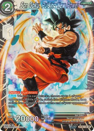 Son Goku, Pulsing New Power (PRISMATIC CLASH) Foil