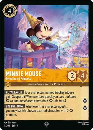Minnie Mouse - Sweetheart Princess (5/204) - Fabled