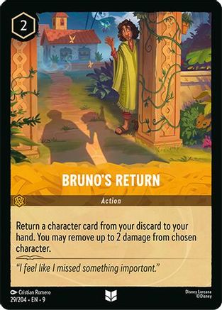 Bruno's Return (29/204) - Fabled Cold Foil