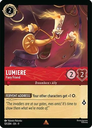 Lumiere - Fiery Friend (121/204) - Fabled