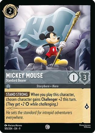 Mickey Mouse - Standard Bearer (185/204) - Fabled