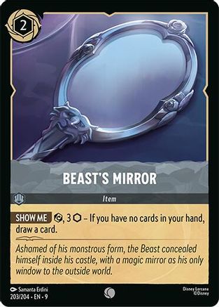 Beast's Mirror (203/204) - Fabled Cold Foil